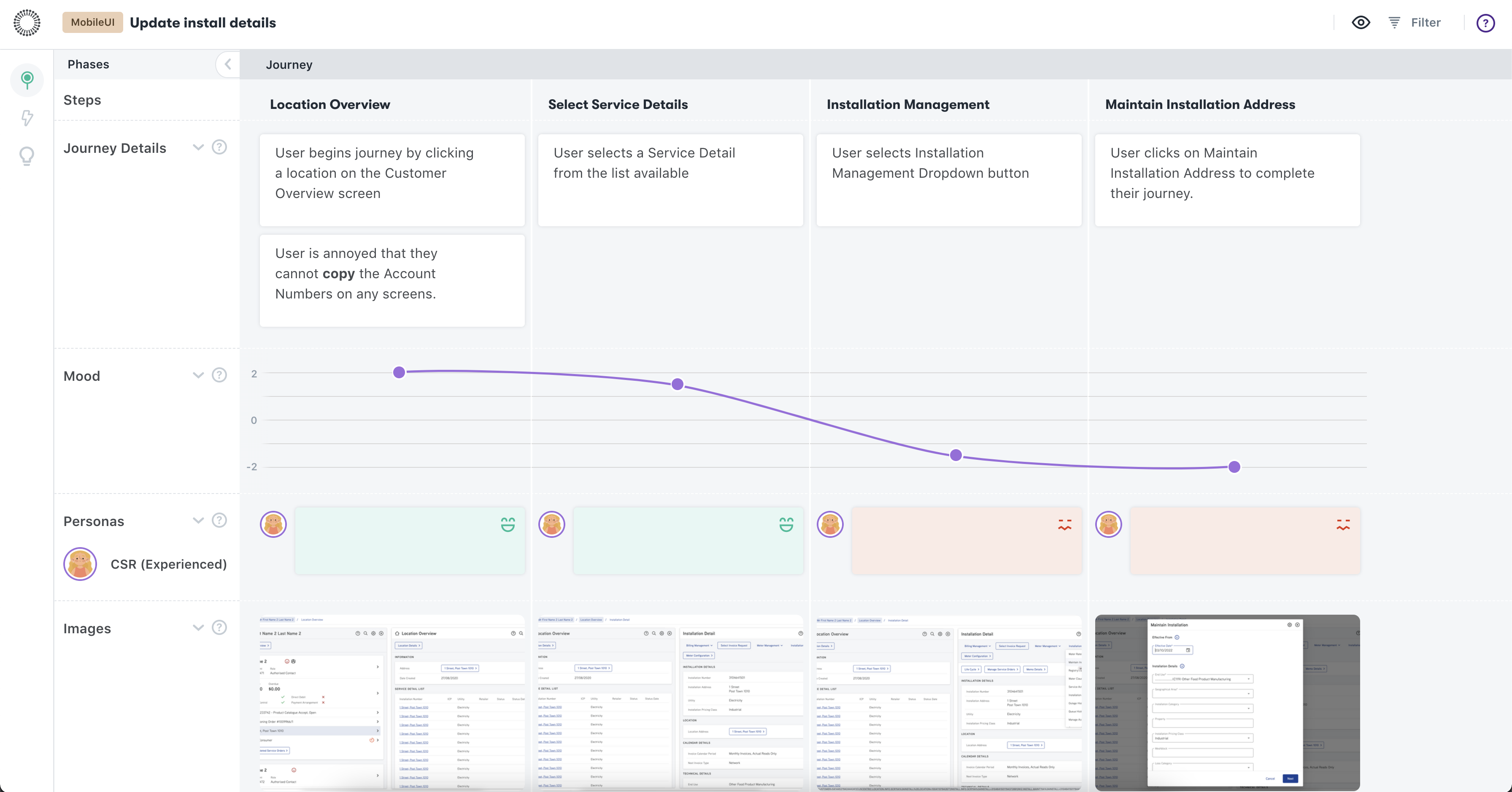 Pulse Energy User Journey and Mood Map 1